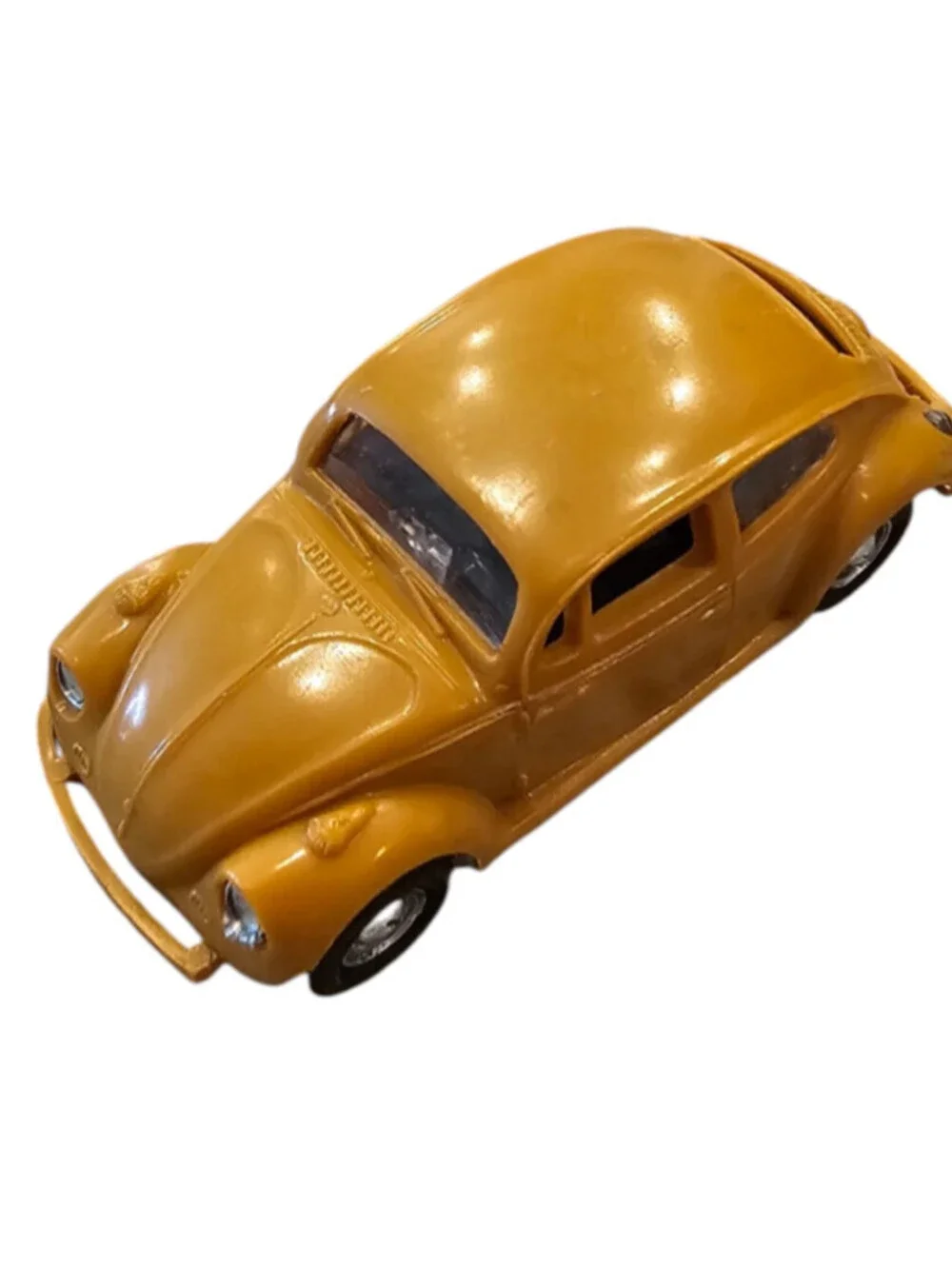 Vintage CH Toys No. 607 Hong Kong Volkswagen Beetle Friction Plastic Car